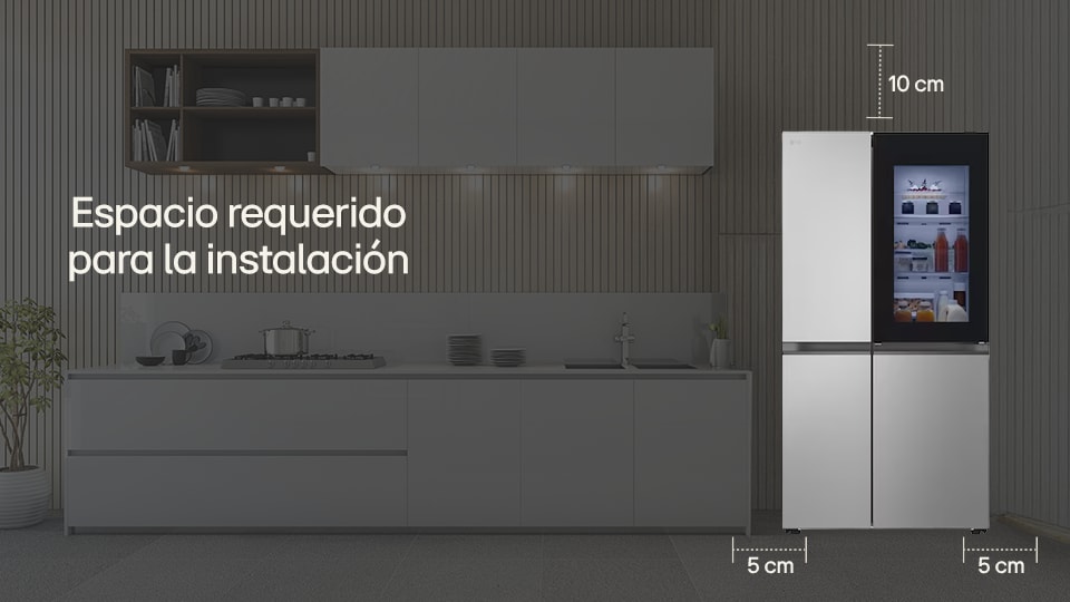 Dimensiones refrigerador